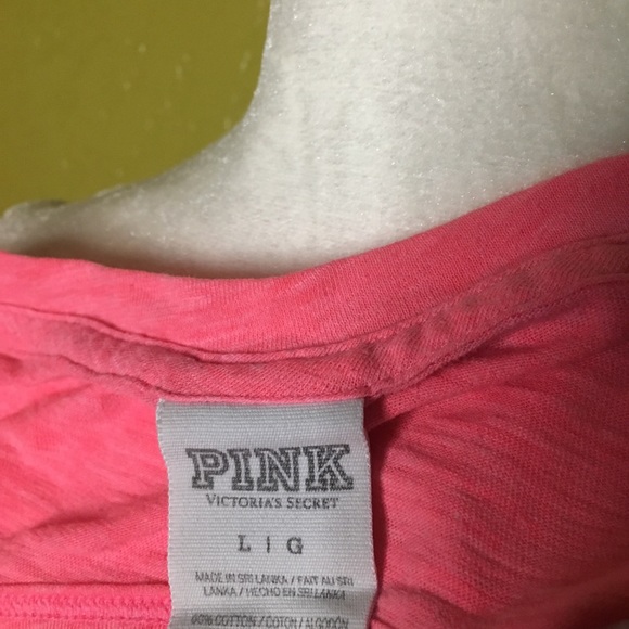 Victoria’s Secret Pink Open Back Long Sleeve Top - Picture 3 of 3